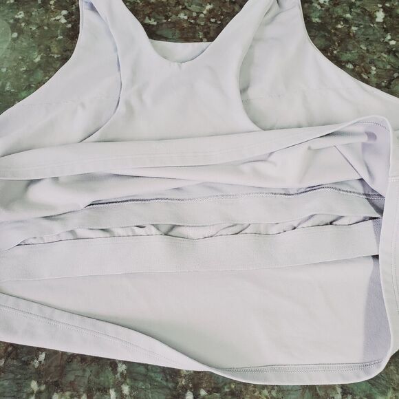 Athleta Women's Conscious Crop Bra Plus Size 3X DD+ Light Lavender - Picture 9 of 16